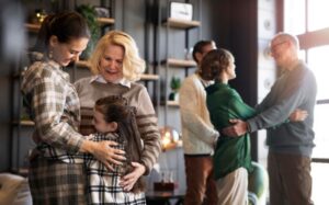 Sammenbragte familier og arv.