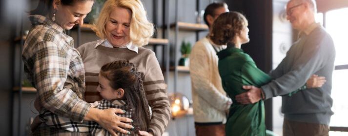 Sammenbragte familier og arv.